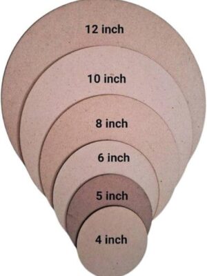 MDF Round Base